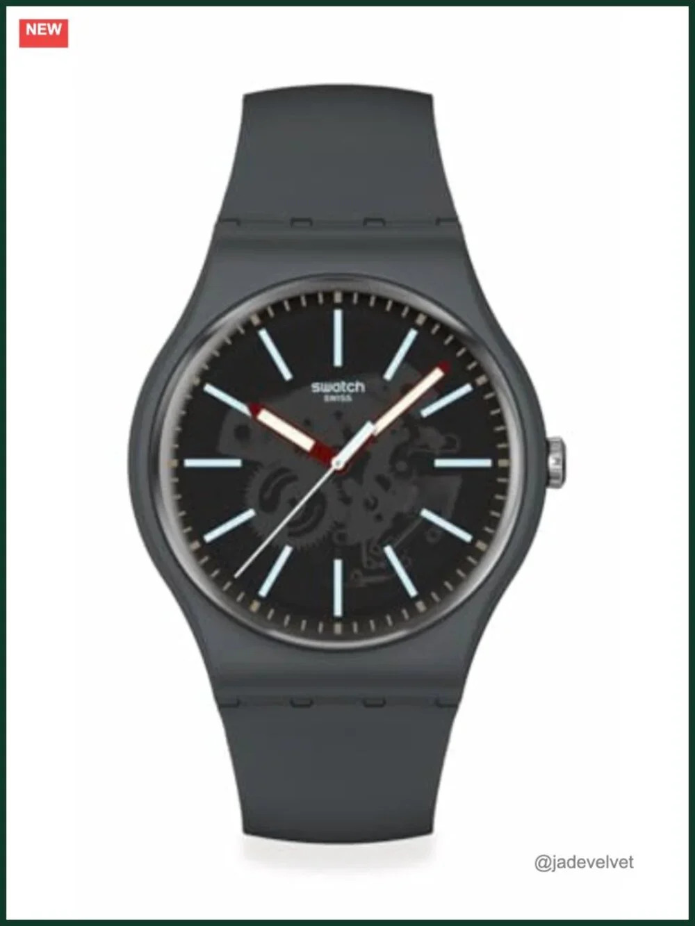 New Gent Biosourced Lacquered Unisex Watch Quartz Waterproof Polymer